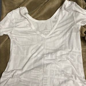 Lululemon Athletica Athletic Top White Size S